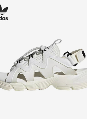 Adidas/阿迪达斯正品三叶草女士运动透气休闲凉鞋HP2185