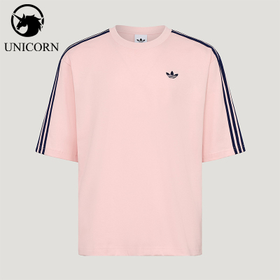 Adidas/阿迪达斯正品夏季男士运动针织时尚舒适休闲短袖T恤KG6334