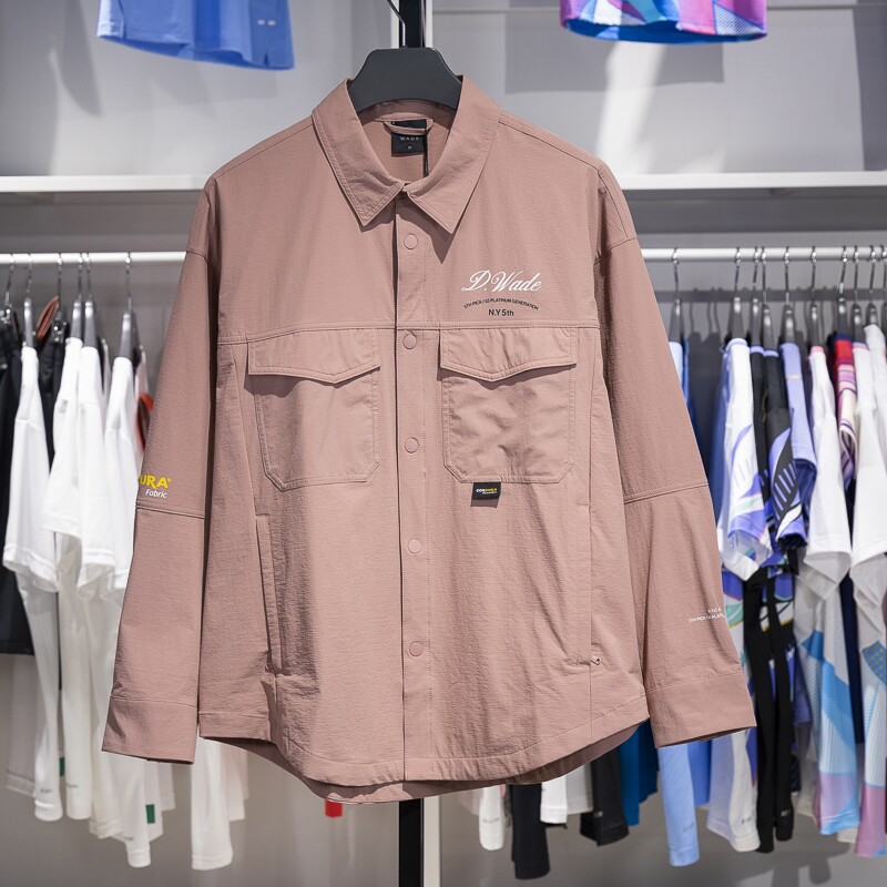 李宁正品韦德系列男子新款单排扣透气轻盈宽松休闲外套AFDT511-5