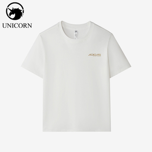 Adidas/阿迪达斯正品跑步圆领T恤男简约亲肤经典休闲短袖KU5312