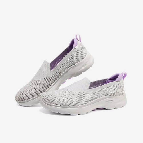 Skechers/斯凯奇正品GOWALK 6代网面女子一脚蹬舒适运动鞋