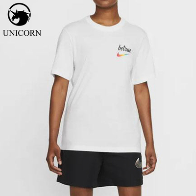 Nike/耐克正品2025 男士套头针织透气运动图案休闲短袖DJ0929-100