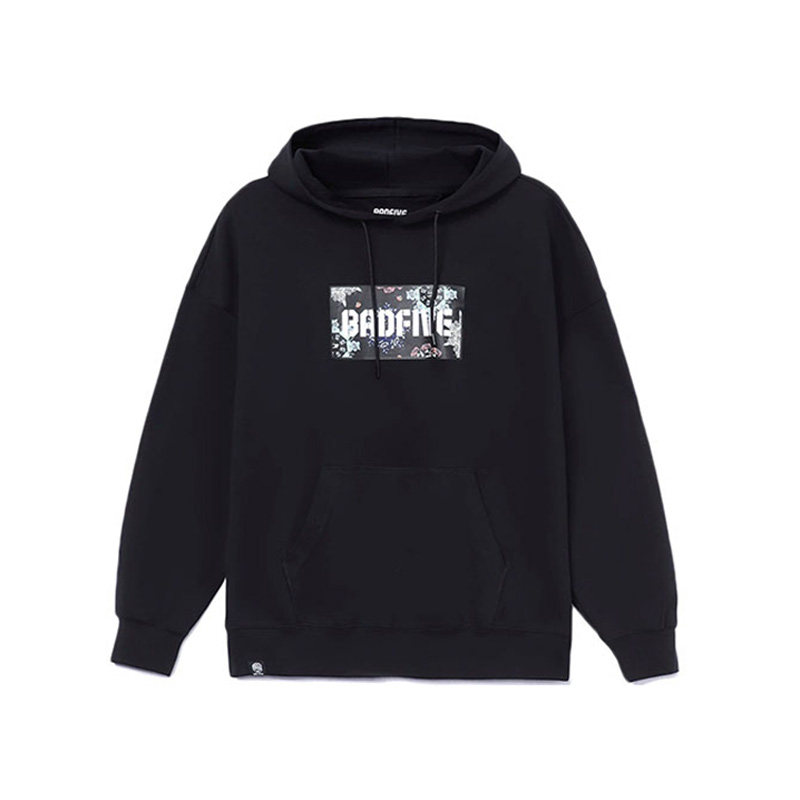 李宁正品秋款男子反伍BADFIVE篮球系列宽松套头连帽卫衣AWDR767