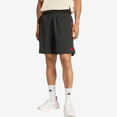 Adidas阿迪达斯正品Tiro25男松紧条纹合身休闲运动短裤JV6548