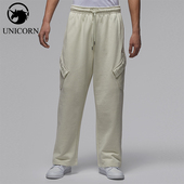 耐克正品 JORDAN男士 日常直筒刺绣针织运动长裤 Nike IQ3952 090