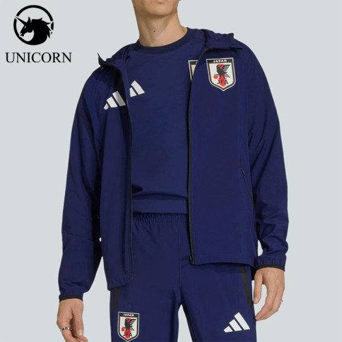 Adidas/阿迪达斯正品男女深蓝防风保暖经典休闲夹克外套JZ9093