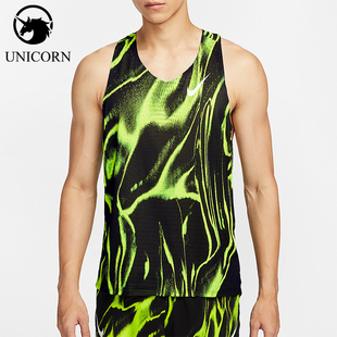 耐克正品 运动透气跑步背心T恤HV2644 Dri ADV男士 702 FIT Nike