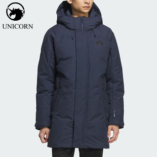 男士 Adidas 阿迪达斯正品 冬季 保暖日常羽绒服KC2514 宽松舒适经典