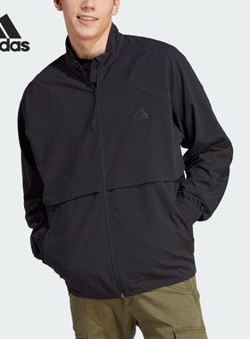 Adidas/阿迪达斯正品春秋款男士立领宽松运动休闲外套IA3085