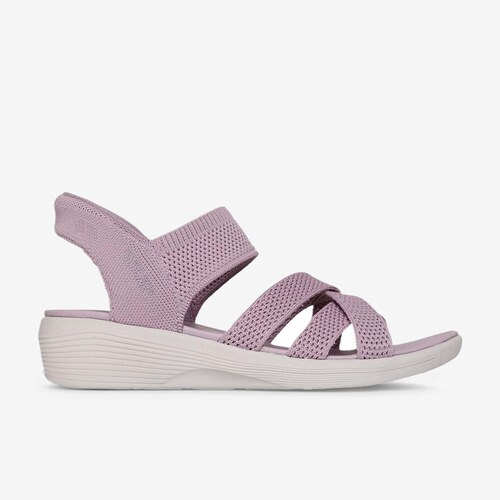 Skechers斯凯奇正品Arya男女同款简约时尚舒适百搭凉鞋163524-LAV