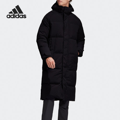 Adidas/阿迪达斯官方正品男子冬季连帽保暖户外运动羽绒服 FT2488