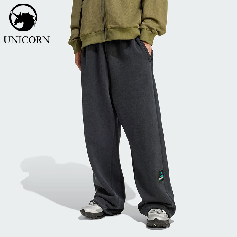 Adidas/阿迪达斯正品三叶草男士日常运动宽松耐穿休闲长裤JX1576