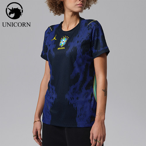 Nike/耐克正品Jordan Aero-FIT女士经典透气足球T恤IU1078-417