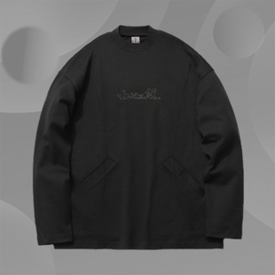 AHSR269 刺绣图案男子宽松运动休闲卫衣 中国李宁正品 成龙联名款