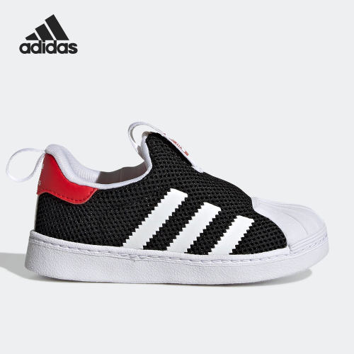 Adidas/阿迪达斯正品当季婴童轻便一脚蹬休闲运动鞋GZ5035