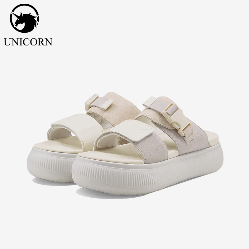 Puma/彪马正品夏季款女士日常透气运动耐磨轻便休闲拖鞋383380-02