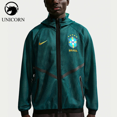 Nike/耐克正品Dri-FIT男士训练足球拉链复古夹克外套IH1757-369
