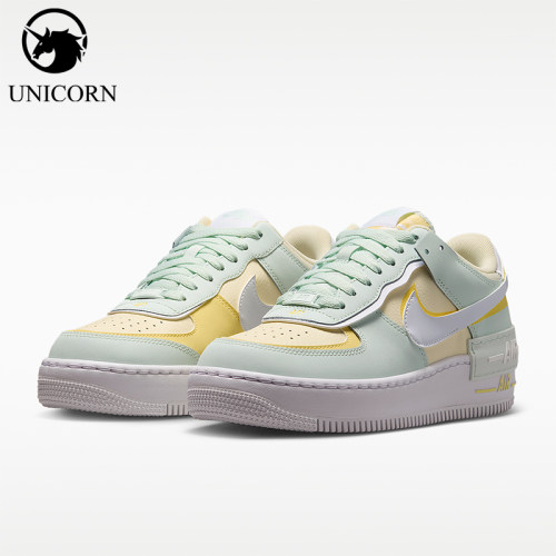 Nike/耐克正品AIR FORCE 1女士系带耐磨运动板鞋DZ1847-301