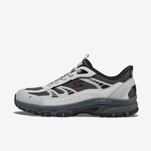 Skechers斯凯奇正品OUTDOOR男耐磨低帮登山徒步鞋237753C-GYOR
