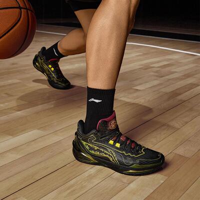 李宁正品利刃6男子户外运动专业训练比赛实战低帮篮球鞋ABAV095