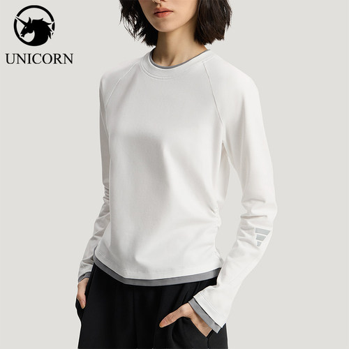 Adidas/阿迪达斯正品FOSWAFLELONGSLEVETOP女经典长袖T恤KU5430