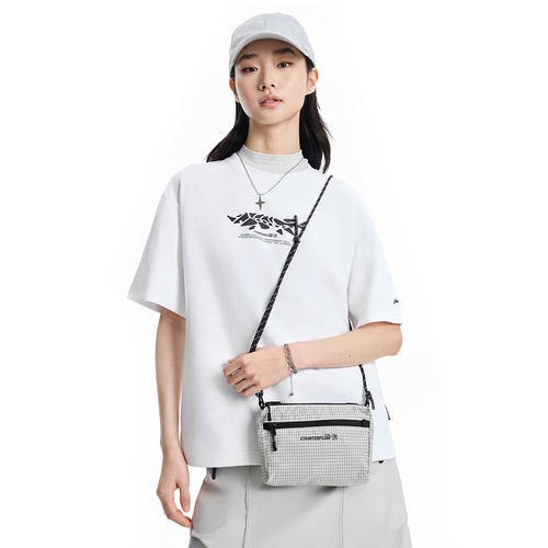 李宁正品户外CF溯｜男女同款运动休闲轻便防泼水斜挎包ABDW201-2