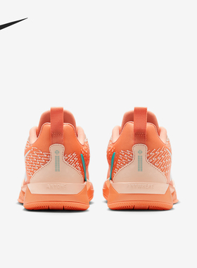Nike/耐克正品2025儿童时尚潮流低帮实战篮球鞋FQ7376-801