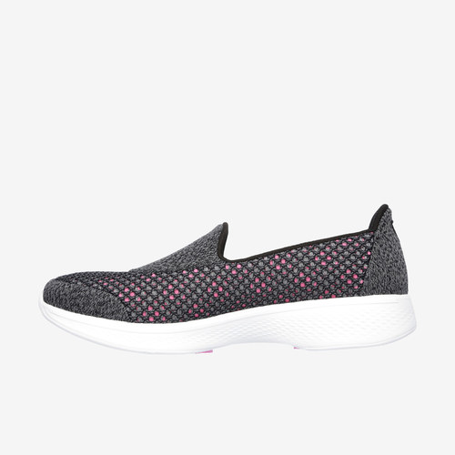 Skechers斯凯奇正品Go Walk 4女低帮套脚减震休闲鞋14145-BKHP