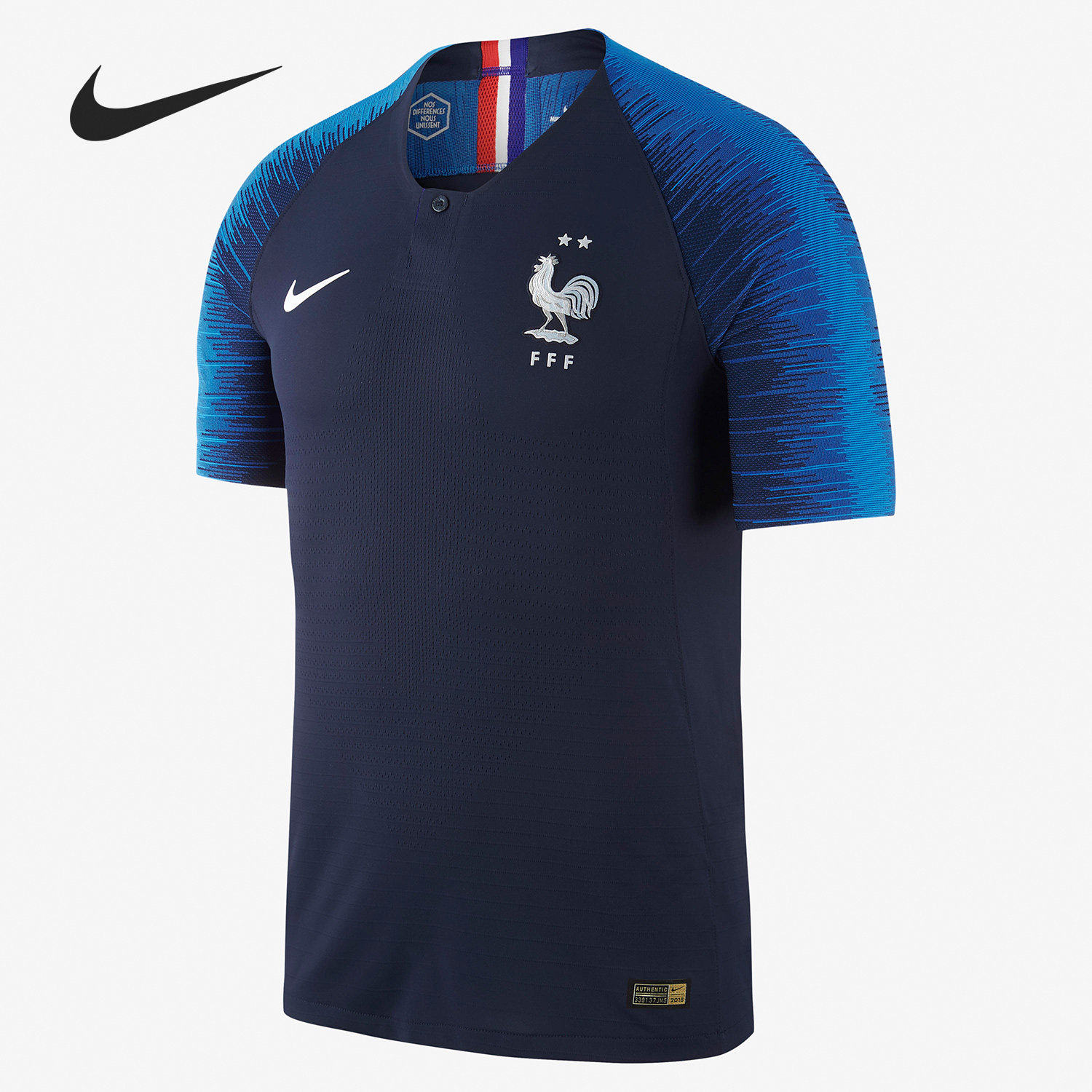 Nike/耐克正品18年世界杯法国队姆巴佩主场球衣球员版 893874