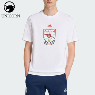 Adidas/阿迪达斯正品阿森纳92-94T-SHIRT新款经典男短袖T恤JY8905