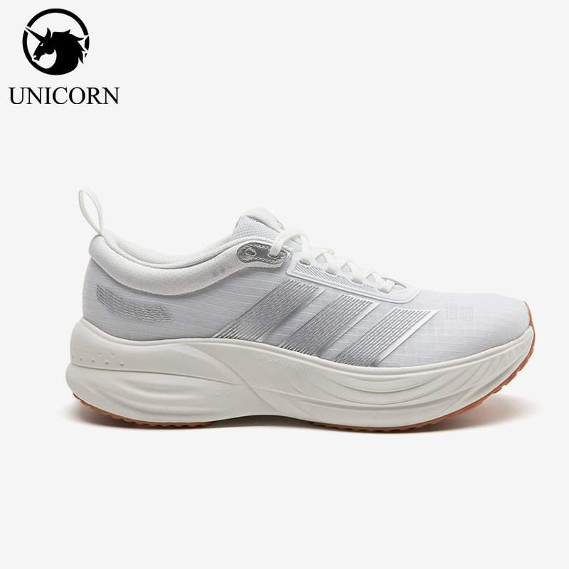 Adidas/阿迪达斯正品FLOATNOVAOM男女银色鞋经典舒适跑步鞋LA6683