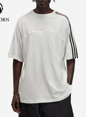 Adidas/阿迪达斯正品男士休闲时尚圆领短袖透气宽松T恤JM7845