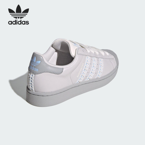 Adidas/阿迪达斯正品三叶草女士透气经典贝壳头板鞋JQ8729