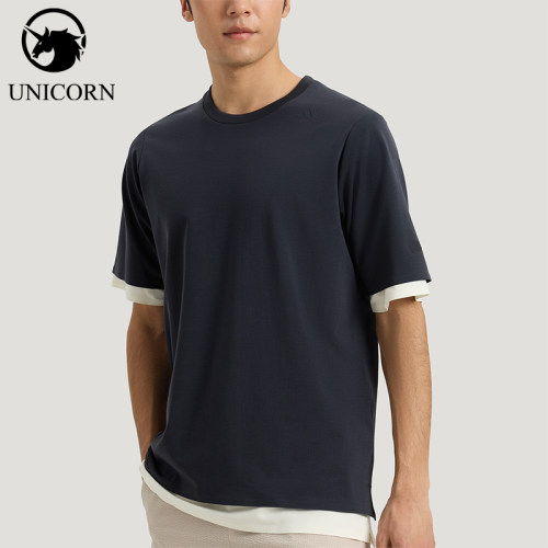 Adidas/阿迪达斯正品COTTON T-SHIRT男士简约日常短袖T恤KG0823