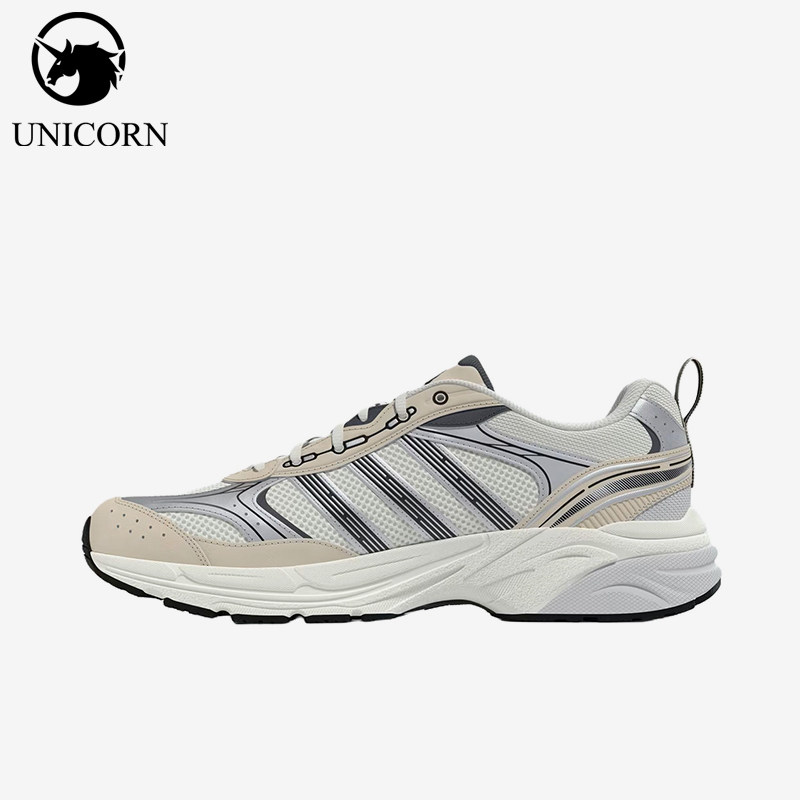 Adidas/阿迪达斯正品NeoNFLUX新款女白银色经典轻盈跑步鞋KJ5206