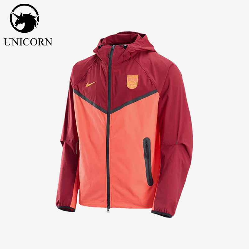 Nike/耐克正品撞色连帽长袖夹克新款男经典夹克外套IV3269-635