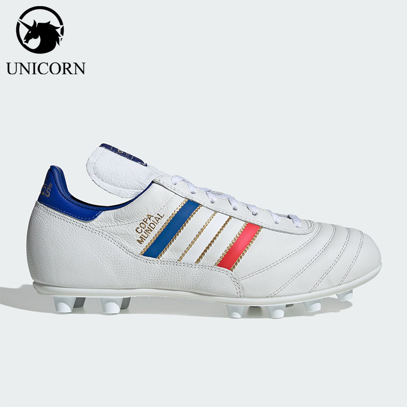 Adidas/阿迪达斯正品COPAMUNDIAL新款男白蓝色经典足球鞋KJ3528