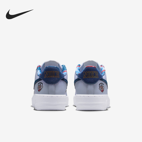 Nike/耐克正品Air Force 1 GS女子大童日常板鞋IH7342-141