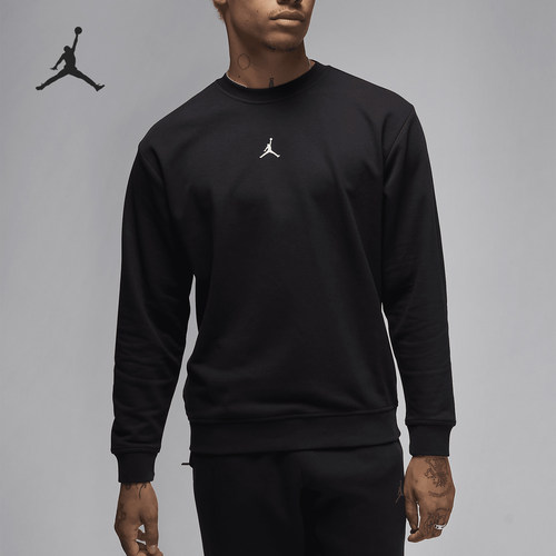 Nike/耐克正品JORDAN男士圆领运动训练针织卫衣FV8625-010