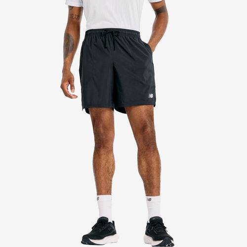 New Balance新百伦正品男款中腰系带三分运动短裤MS51902-BK