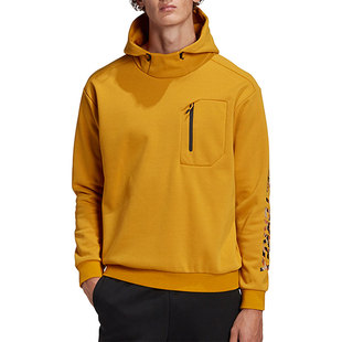 男子舒适休闲运动连帽卫衣套头衫 新款 GE9914 阿迪达斯正品 Adidas