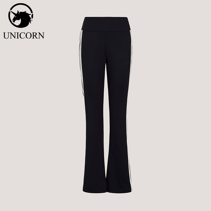 Adidas/阿迪达斯正品FLARED LEG PANT女士运动修身喇叭长裤KX2749