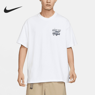 Nike/耐克正品夏季新款男士运动休闲圆领短袖T恤HJ0821-100