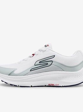 Skechers斯凯奇正品MEN'S GO男款稳固透气回弹跑步鞋220862-WNV