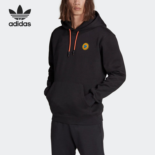 Adidas/阿迪达斯正品三叶草新款男子套头连帽运动卫衣II8477