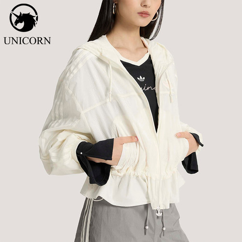 Adidas/阿迪达斯官方正品P WINDBREAKR女士时尚休闲夹克KS2875
