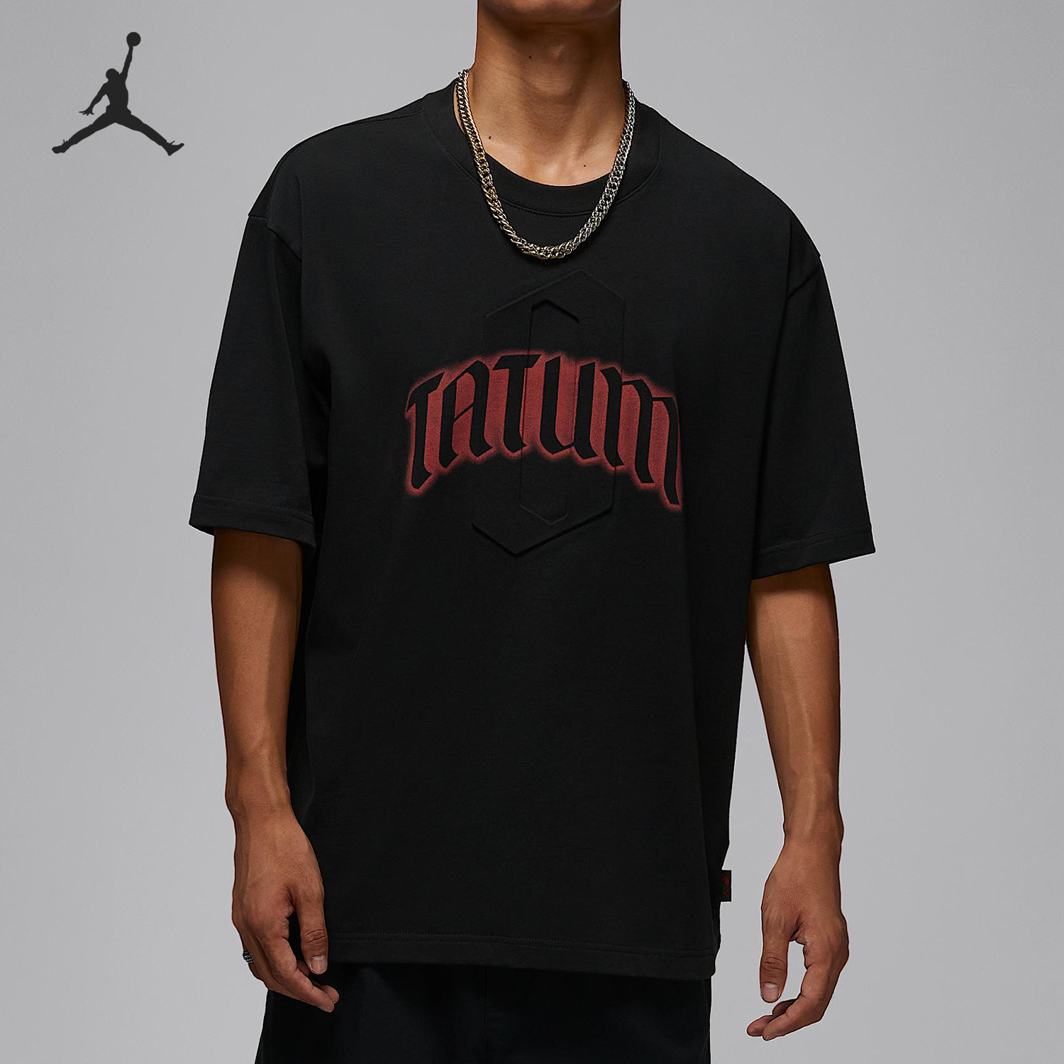 Nike/耐克正品JORDAN男士休闲针织宽松运动透气短袖IH0601-010
