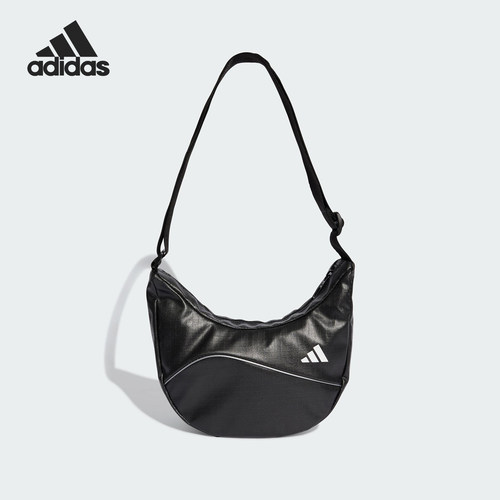 Adidas/阿迪达斯正品2025春季女士亮泽感运动斜挎包JX4030
