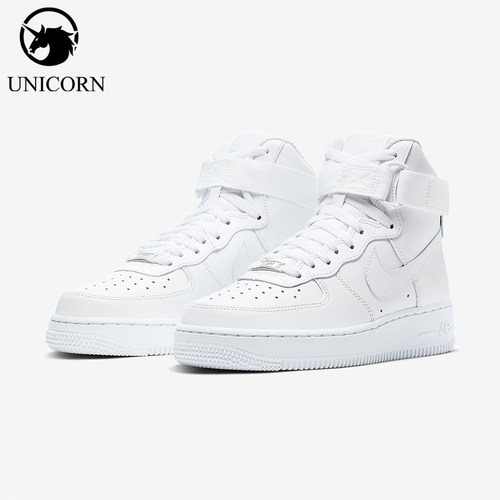 Nike/耐克正品秋季款女士高帮耐磨魔术贴透气板鞋334031-105