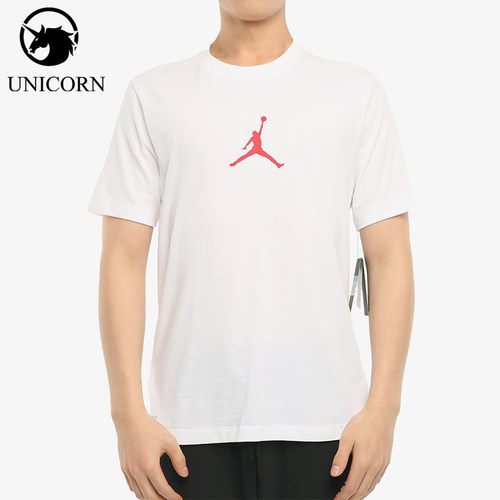 Nike/耐克正品JORDAN圆领运动休闲舒适轻便经典短袖T恤CW5191-101